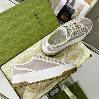 Gucci Screener low-top de malla y GG Monogram zapatillas lifestyle