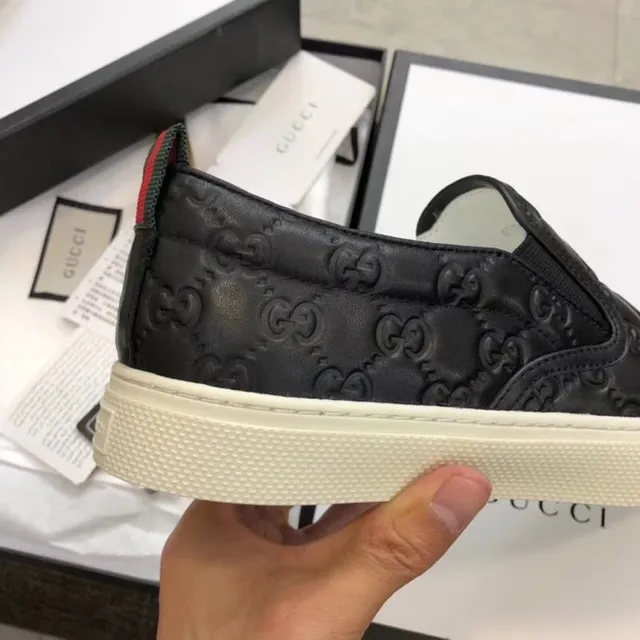 Gucci Screener cuiltado GG negro mocasines 4