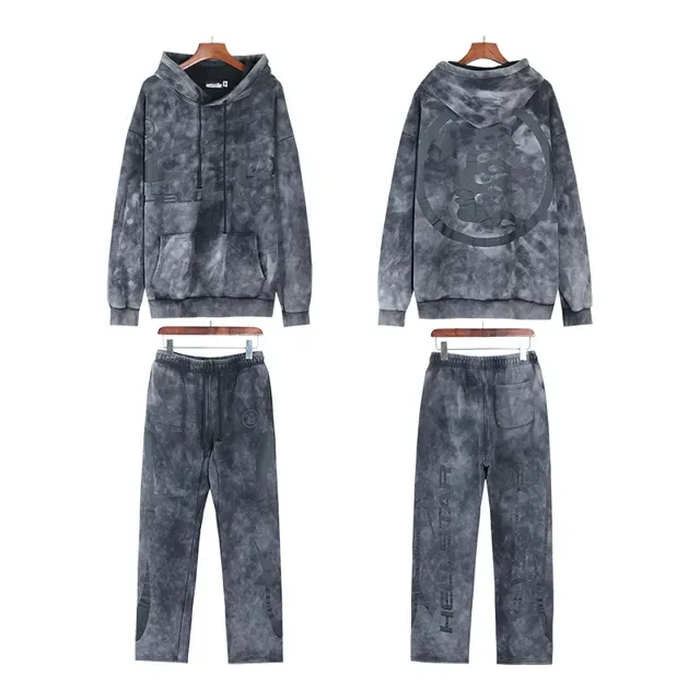 Hellstar Acid-Wash Graphic Tracksuit 5