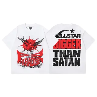 Hellstar Bigger Than Satan Paradise Graphic T-Shirt