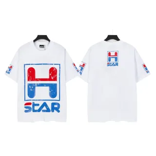 Hellstar Distressed H-STAR Graphic Oversized T-Shirt