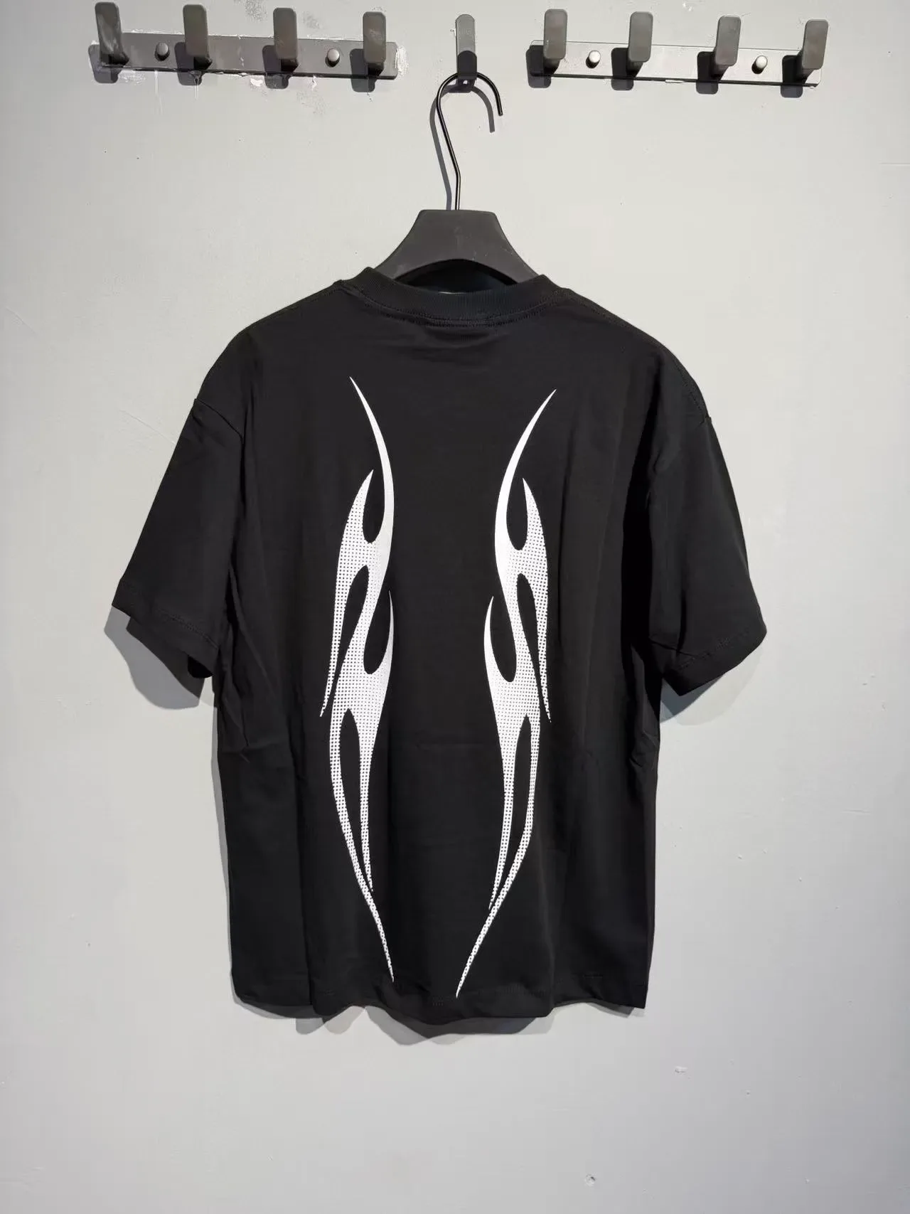Hellstar Flame Graphic Oversized T-Shirt 14