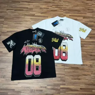 Hellstar Graphic Print Gradient '08' Dragon T-Shirt