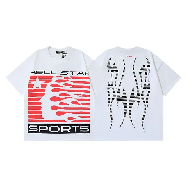 Hellstar Graphic-Print Oversized T-Shirt 4