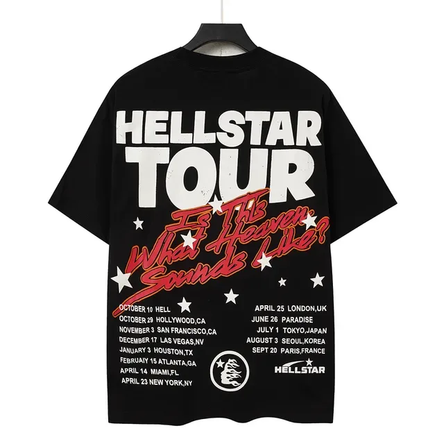 Hellstar Path to Paradise Star Tour 图案T恤 4