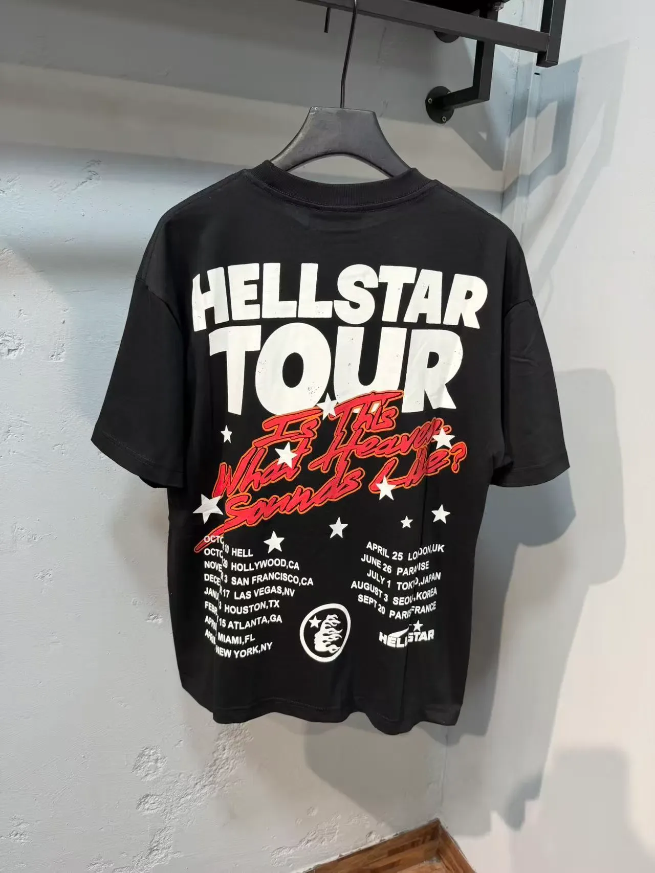 Hellstar Path to Paradise Star Tour 图案T恤 6