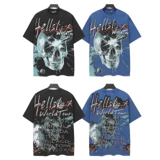 Hellstar World Tour Skull Graphic Black T-Shirt