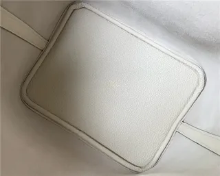 Hermès Picotin Lock 土褐色 粒面皮革 水桶包 20