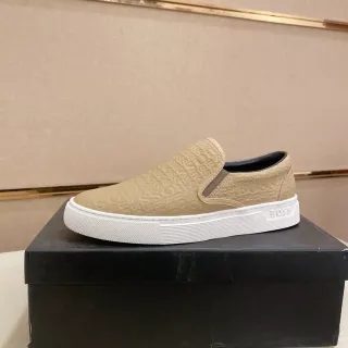 Hugo Boss 米色 Monogram 穆勒鞋 生活休闲鞋