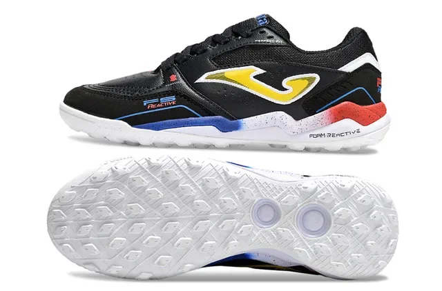 Joma Regate Low Top Blanc et Bleu Upper Synthétique Maille Sneakers 14