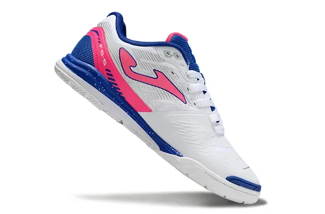 Joma Regate Low Top Blanc et Bleu Upper Synthétique Maille Sneakers 16