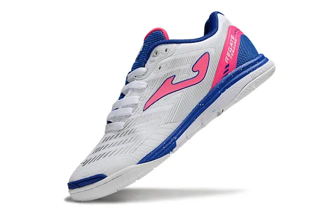Joma Regate Low Top Blanc et Bleu Upper Synthétique Maille Sneakers 17