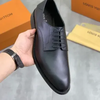लुई विटन ब्लैक कैप टू ऑक्सफोर्ड जूते