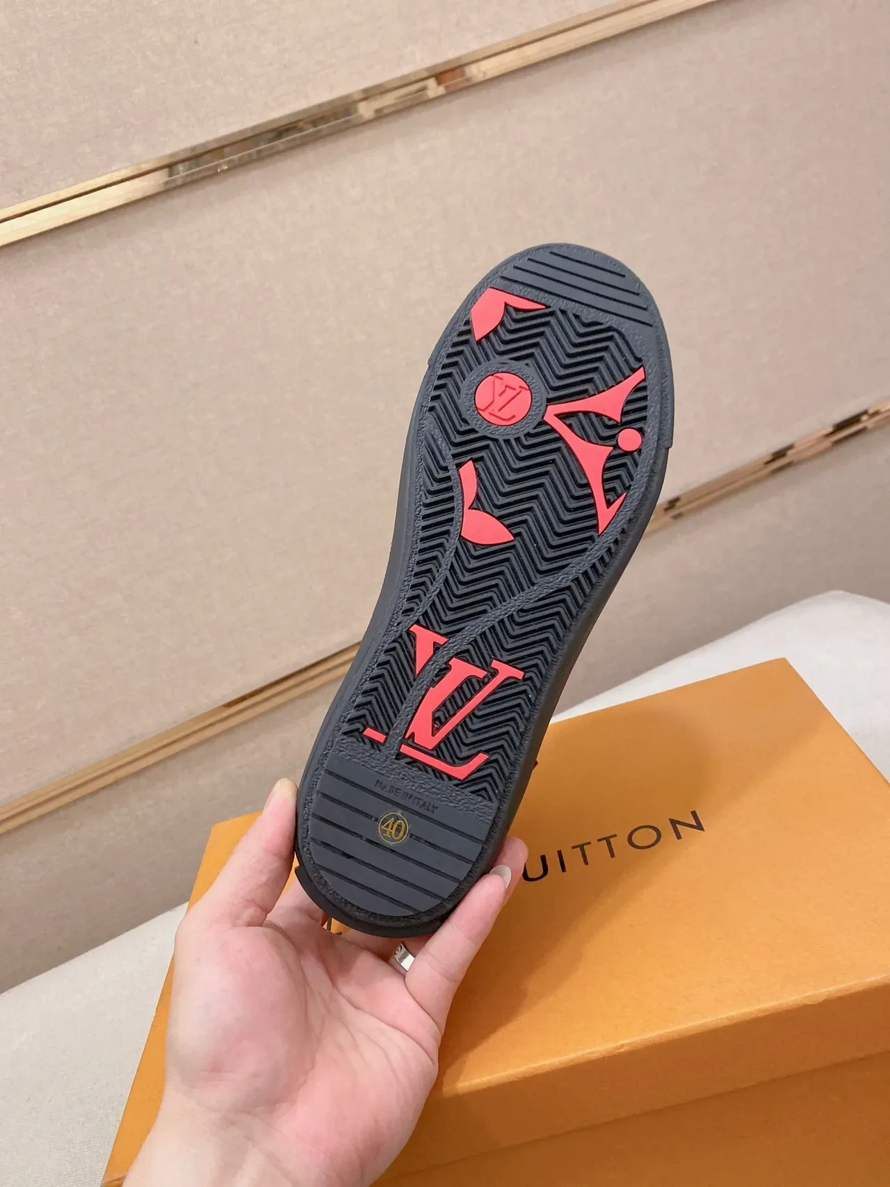 Louis Vuitton Black Monogram-Embossed Zipper-Side Lifestyle Sneakers 2