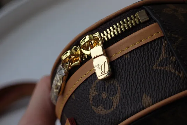 Louis Vuitton Brown Beige Circular Mini Silhouette Monogram Canvas Saddle Bag 8