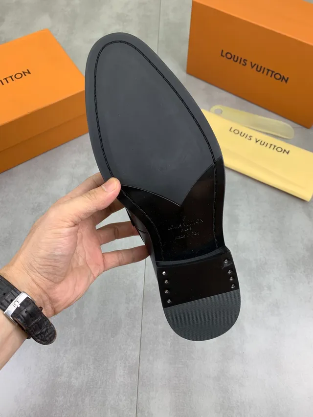 Louis Vuitton Eagle Loafer Black Leather Penny Loafer 2