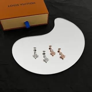 Louis Vuitton أقراط معلقة بنمط هندسي