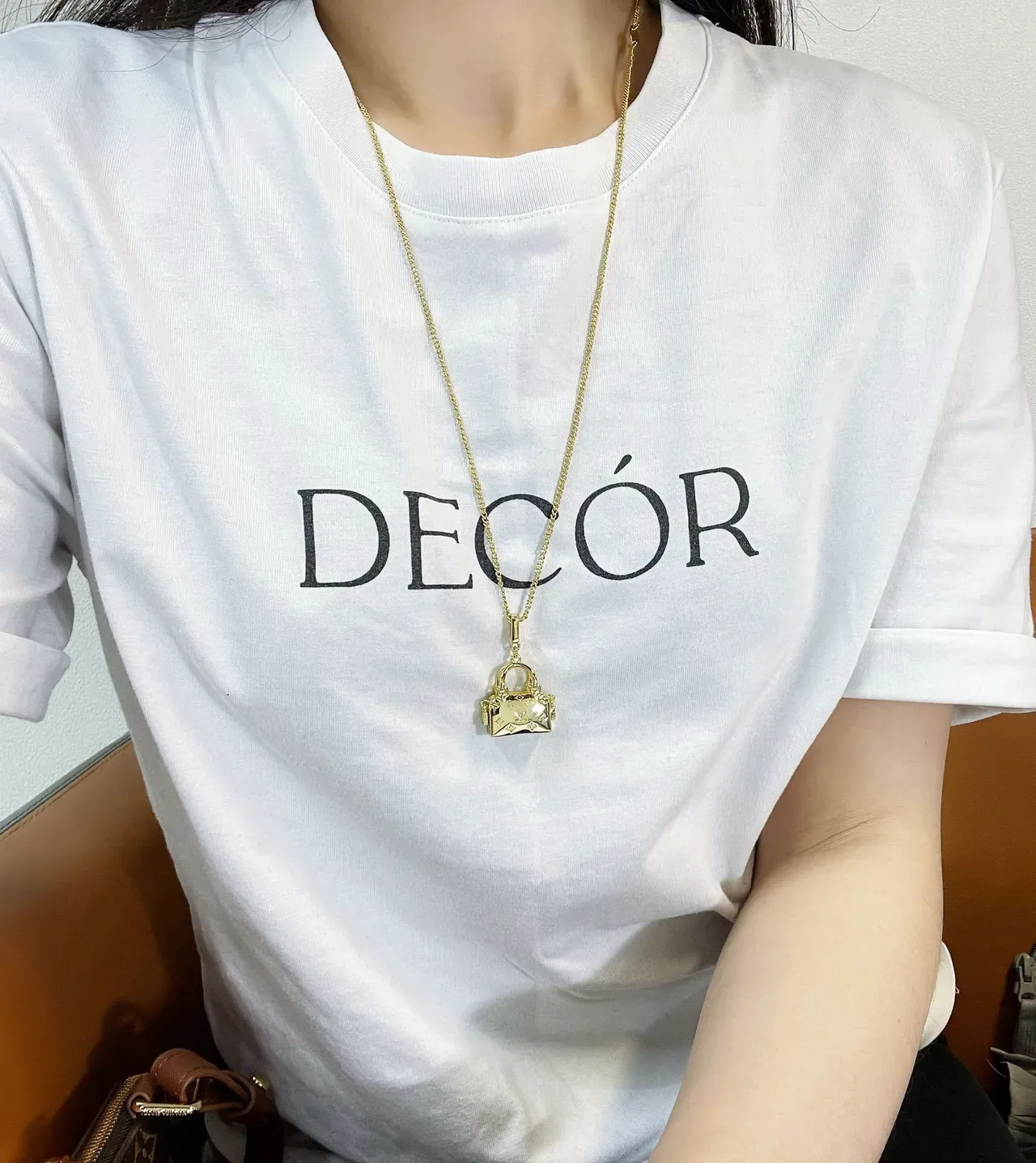 Collar Louis Vuitton Dourado Monogramado 2