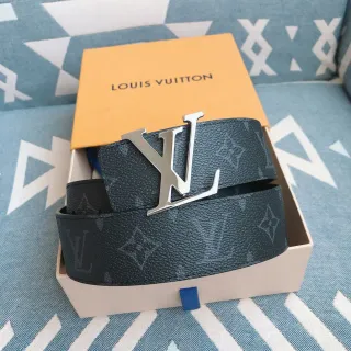 路易威登 LV 印花青绿色皮带