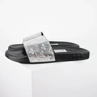 路易威登 LV Slide 银色 Monogram 拖鞋