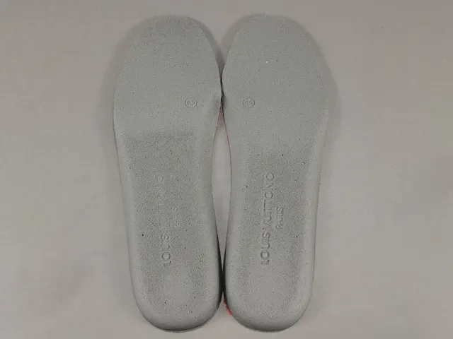 Louis Vuitton LV Trainer Vermelho Branco Low-Top Strapped Lifestyle Tênis 3