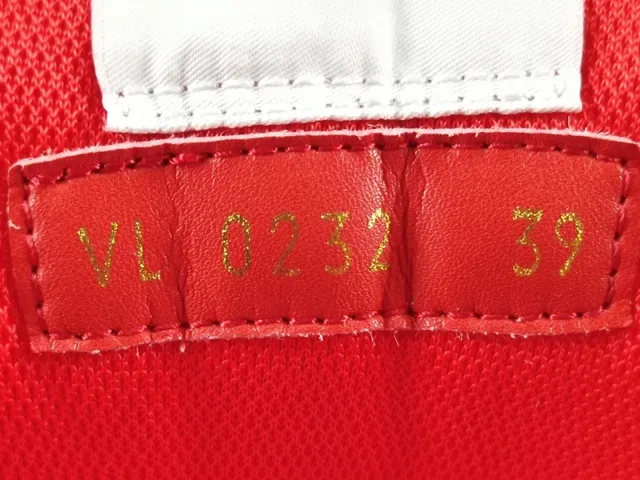 Louis Vuitton LV Trainer Vermelho Branco Low-Top Strapped Lifestyle Tênis 12