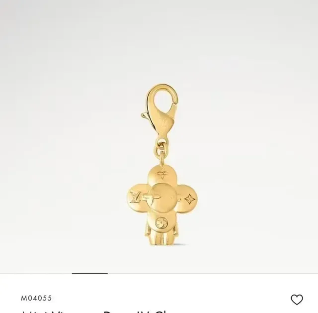 Bracelete Louis Vuitton Mini Alma LV Charm Rosa Dourado Acabamento em Esmalte Silhueta de Bolsa Miniatura 11