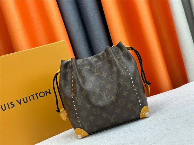 Louis Vuitton Monogram Toile Sac à Seau à Cordon 7