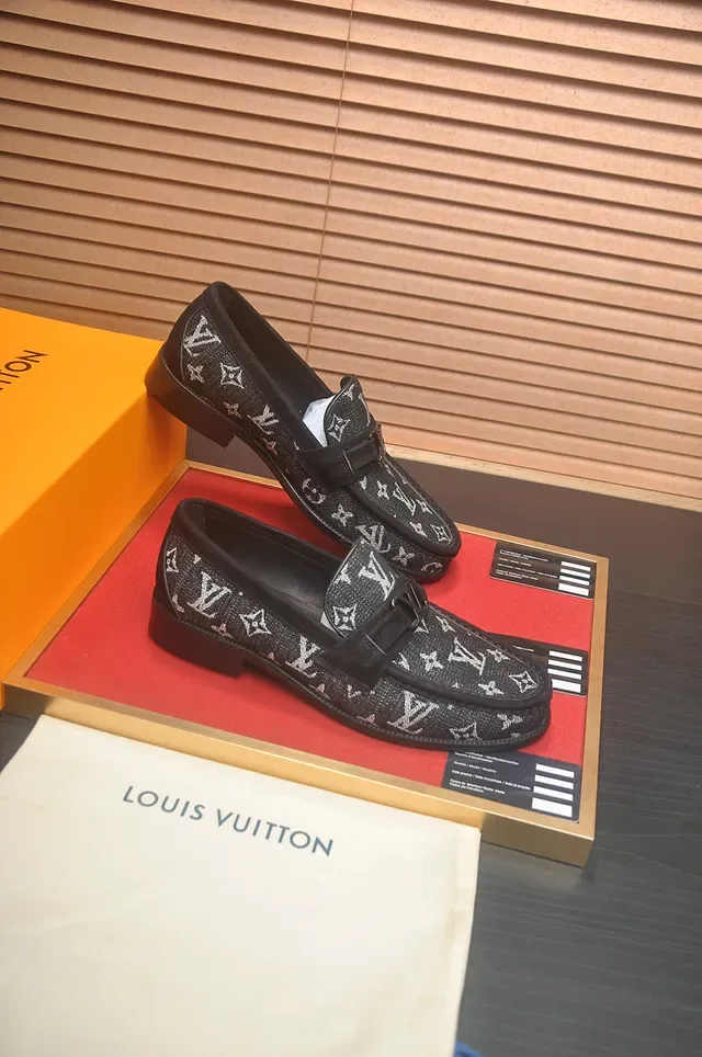 Louis Vuitton Monogram Double Monk Strap Loafers 4