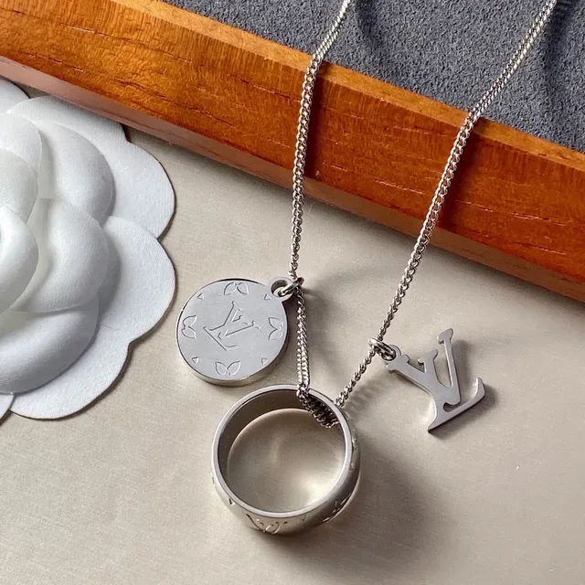 Louis Vuitton Monogram Multi-Charm Pendant Necklace 3