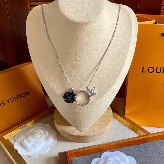 Louis Vuitton Monogram Multi-Charm Pendant Necklace 8