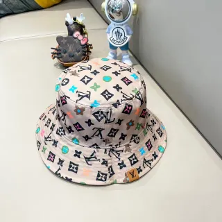 Louis Vuitton Multicolor Monogram Floral Bucket Hat