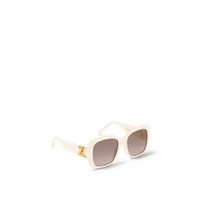 Louis Vuitton Oversized Square Glossy Black Sunglasses 3