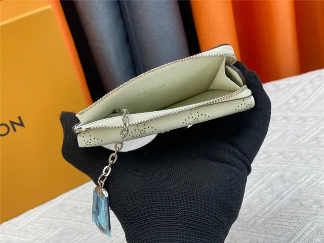Louis Vuitton Perforated Monogram Flap Short Wallet 20