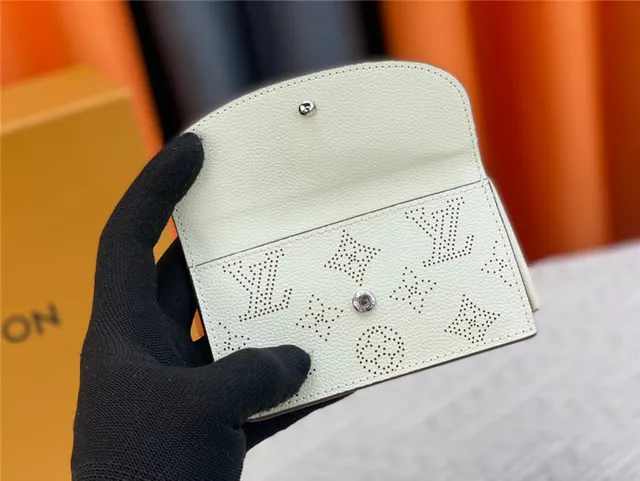Louis Vuitton Perforated Monogram Flap Short Wallet 23