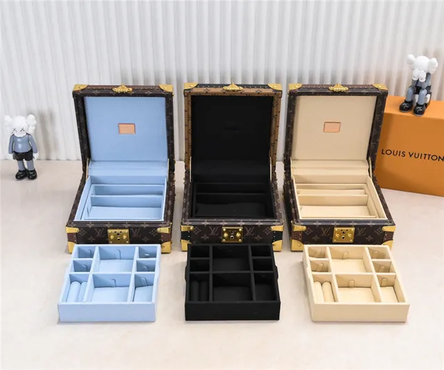 Louis Vuitton Petite Malle বাদামি কালো Monogram ক্যানভাস চামড়া ট্রিম টোট ব্যাগ 13
