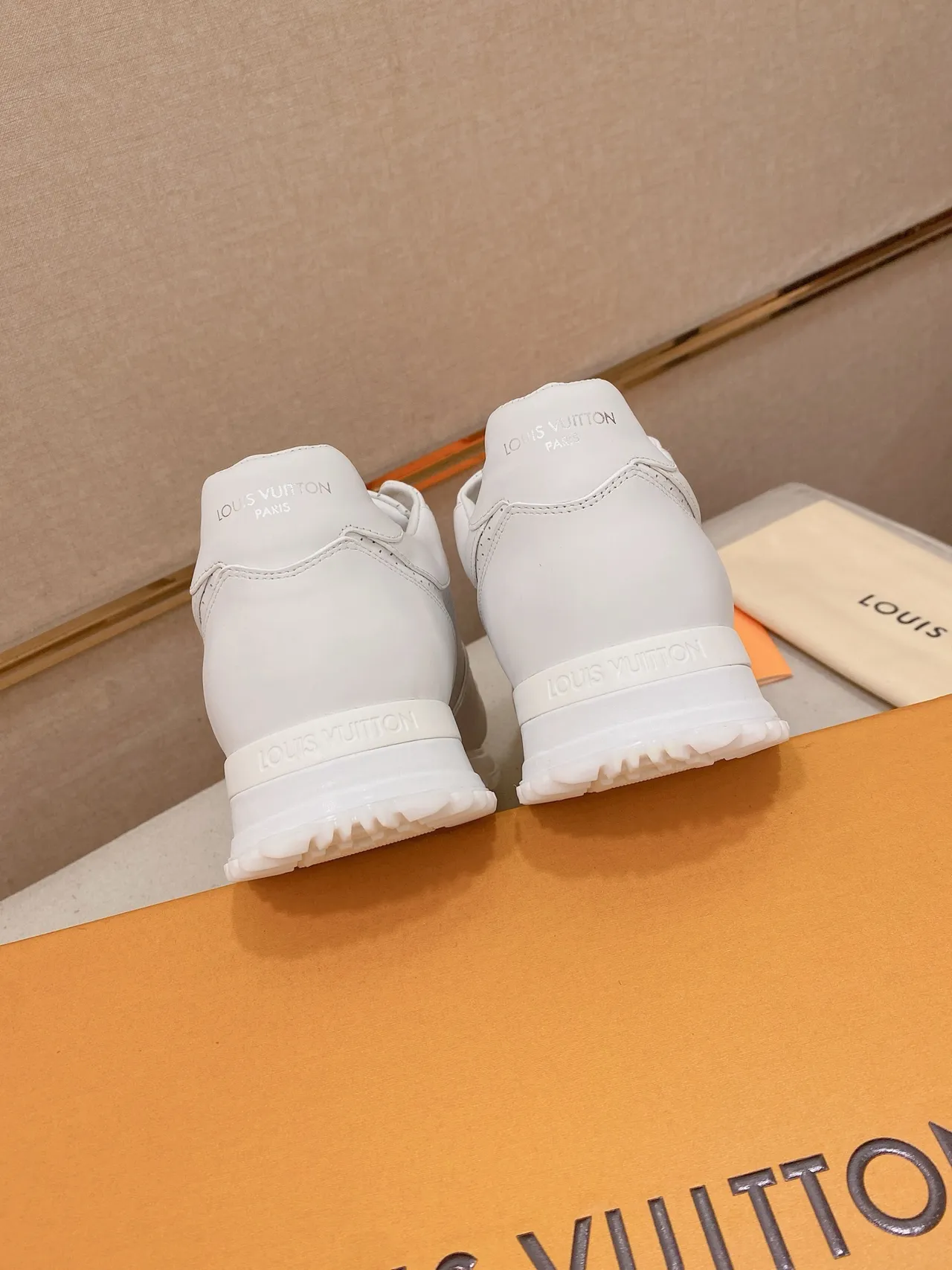 Louis Vuitton Trainer White Perforated Leather Lifestyle Sneaker 3