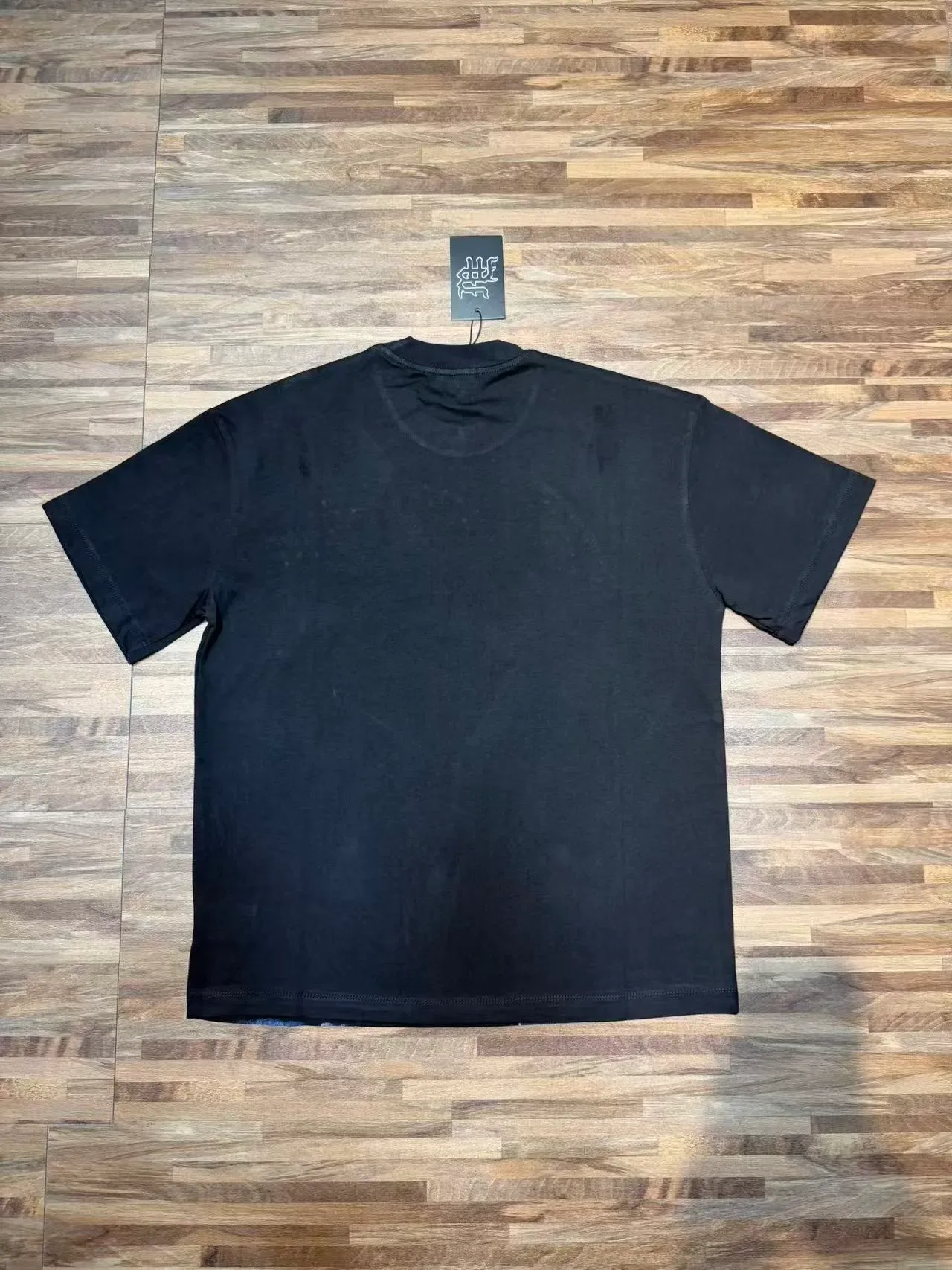 Mixed Emotion Like Emotion Graphic Print Black T-Shirt 6