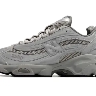 New Balance 1000 ধূসর এক রঙের মোটা সোলের স্নিকার