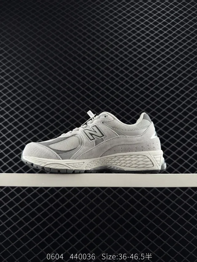 New Balance 2002R Zapatillas Lifestyle Gris Niebla de Malla y Ante 8