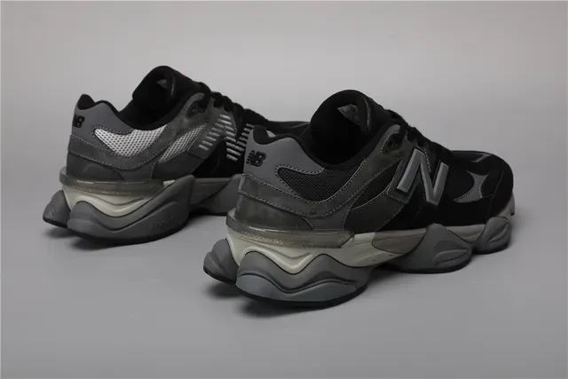 New Balance 9060 Black Gray Lifestyle Sneakers 3