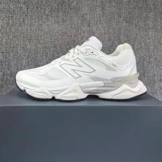 New Balance 9060 tênis chunky branco cinza