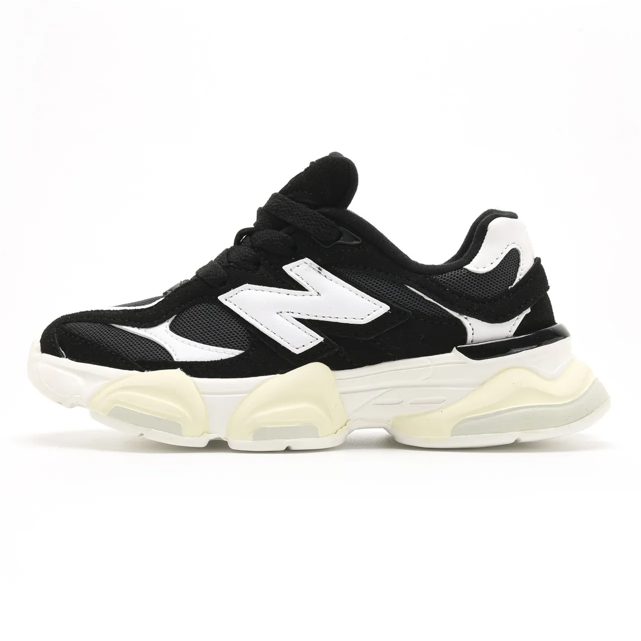 New Balance Bleu Beige Semelle Multicouche Oversized N Logo Chaussures Chunky 16