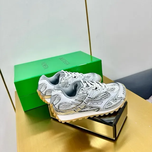 New Balance فضي أخضر طبقي شبكة خلية النحل اصطناعي تغطية القفص حذاء نمط حياة 5