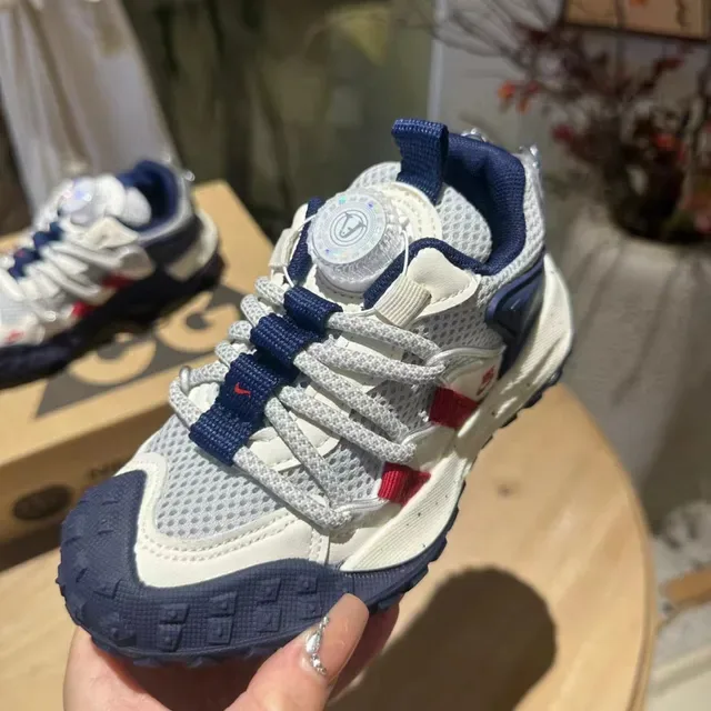 Nike ACG Mountain Fly Low White Navy Red Lifestyle Sneakers 16