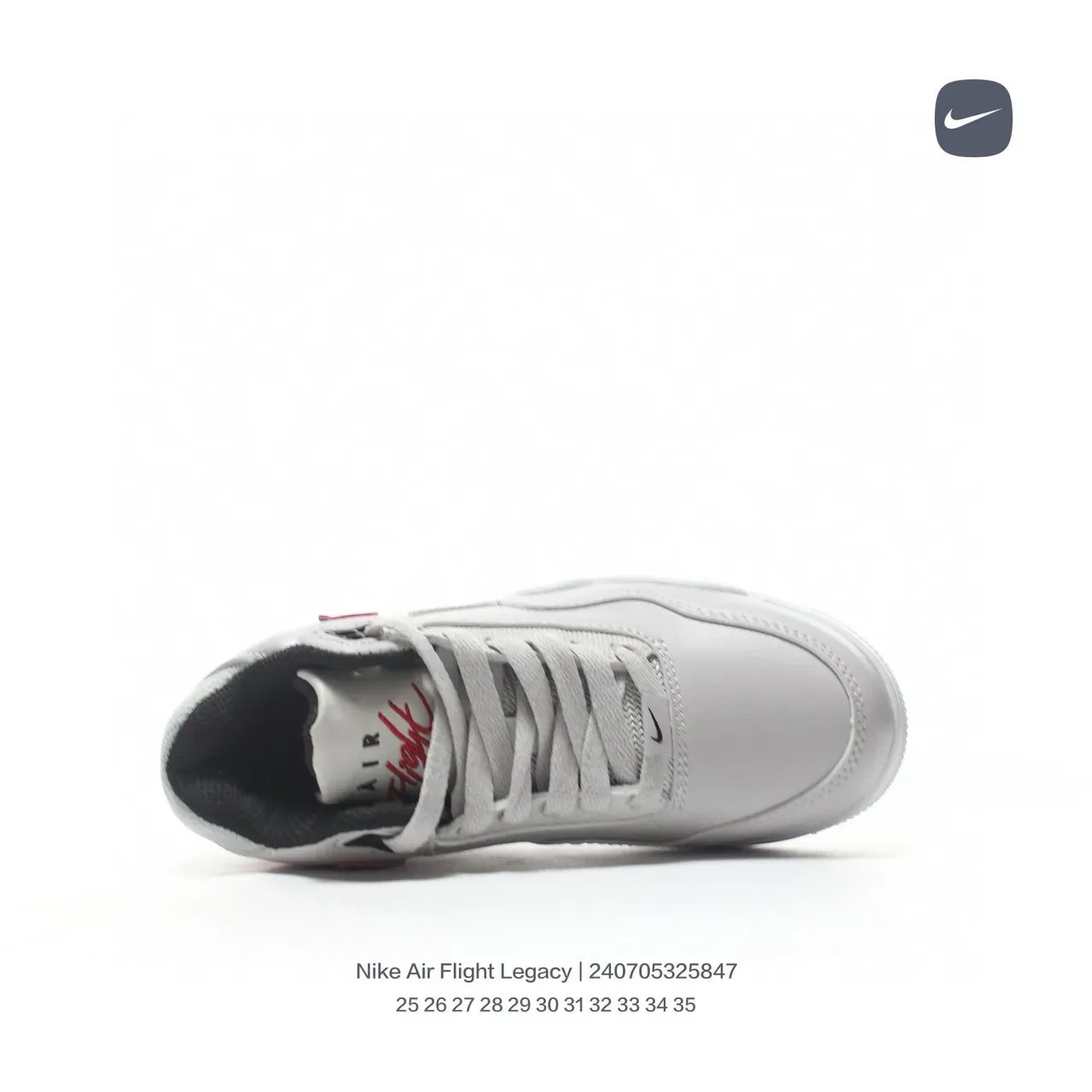 Nike Air Flight Legacy White Black Orange Lifestyle Sneakers 19