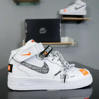 Nike Air Force 1 High Blancos Naranja Gráficos Zapatillas Lifestyle