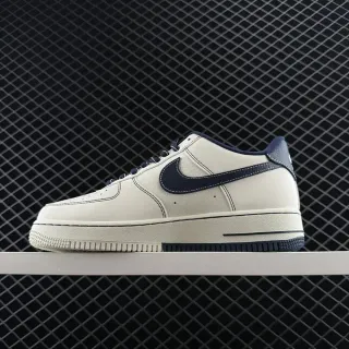 Nike Air Force 1 Low Off-White و Navy حذاء أسلوب حياة