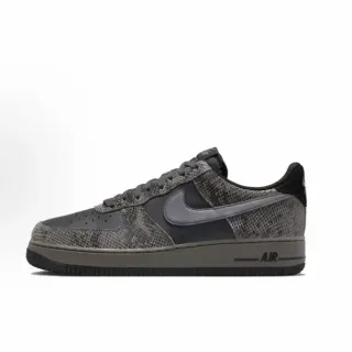Nike Air Force 1 蛇皮灰黑生活方式运动鞋