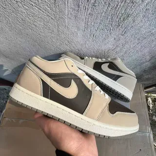 Nike Air Jordan 1 بيج و بني بانيل لايف ستايل سنیكرز
